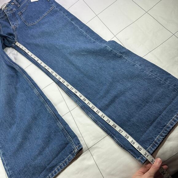 We The Free Palmer Cuffed Jeans Tunnel Vision Size 27 - Picture 13 of 15